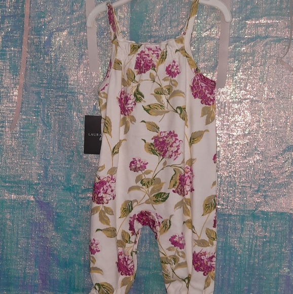 Infant Baby Girl Romper ~ Coveralls - Picture 2 of 4
